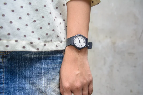 Wearing watches — Stock Photo, Image