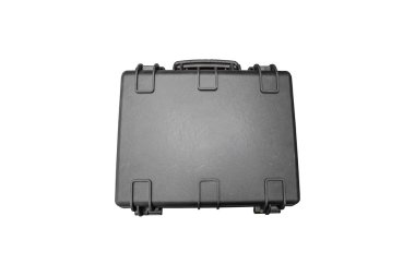 Kara kutu izole beyaz arka plan üzerinde