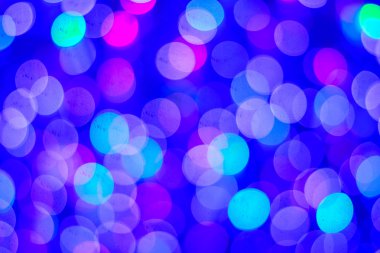 Bokhe ışık ile soyut bulanıklık yol açtı