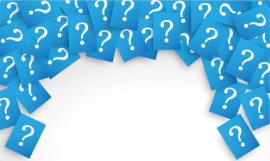 arka plan soru işaretleri