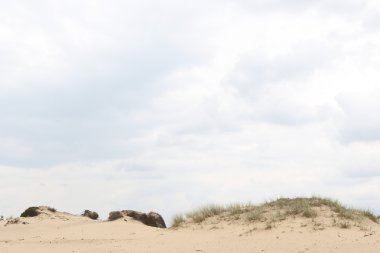 Dune RIM üzerinde bulutlu gökyüzü