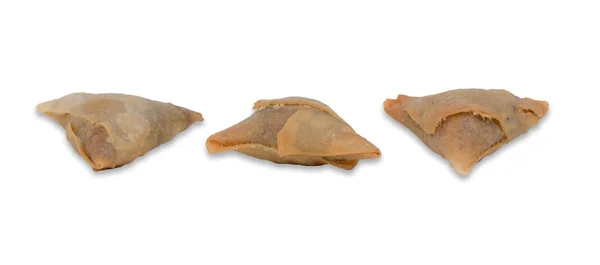 Three samosas — 스톡 사진