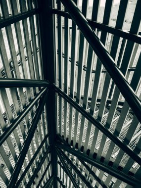 Modern binanın içi