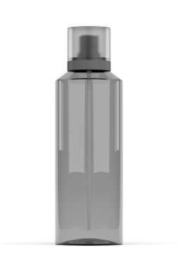 Parfüm şişe konteyner beyaz izole 3d render