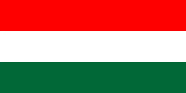 Hungary Flag, Vector — Stock Vector