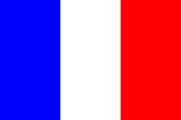 Fransa bayrağı, vektör — Stok Vektör