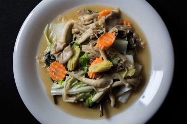 Tay heyecan kızartma sebze