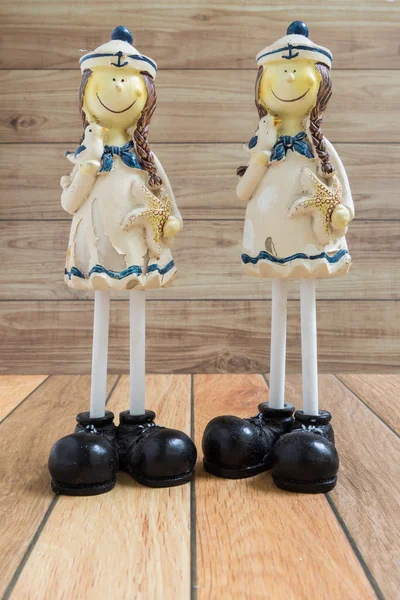 双胞胎娃娃 — 图库照片