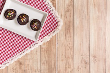 Çikolatalı Top kek