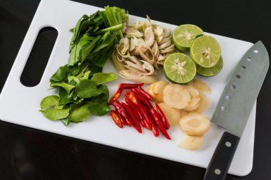 Thai Tom Yum Soup Ingredients