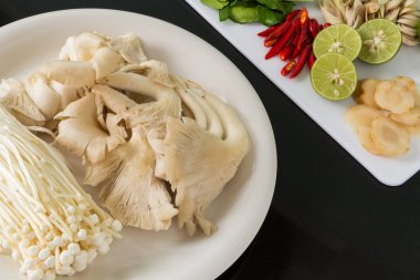 Thai Tom Yum Soup Ingredients