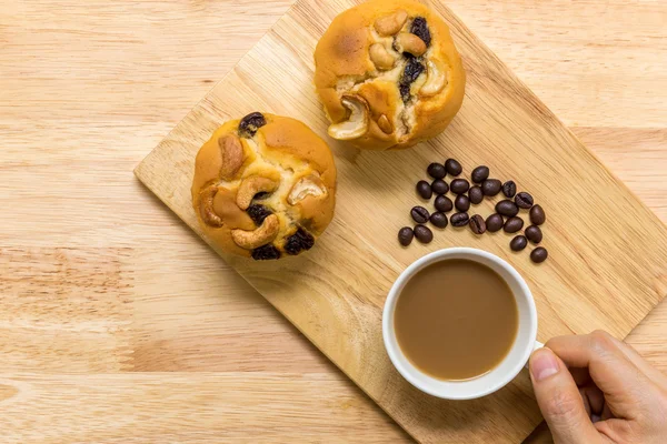 Muffin for Coffee Break / Muffin for Coffee Break Background — Stock Photo, Image