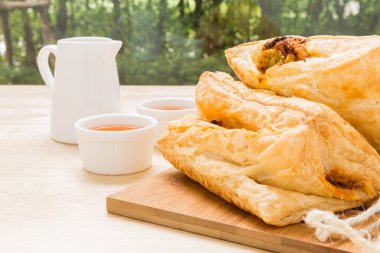 Puf böreği çay için Break / pasta puf