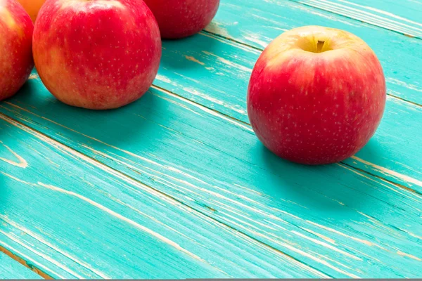 Apples Background / Apples / Apples on Vintage Wooden Background — Stock Photo, Image