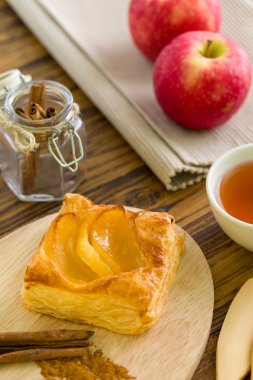Tatlı çay arka plan için / çay / ev yapımı tatlı tatlı çay arka planı için
