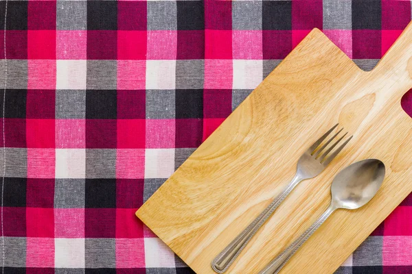 Empty Plate on Table / Empty Plate on Table Background — Stock Photo, Image