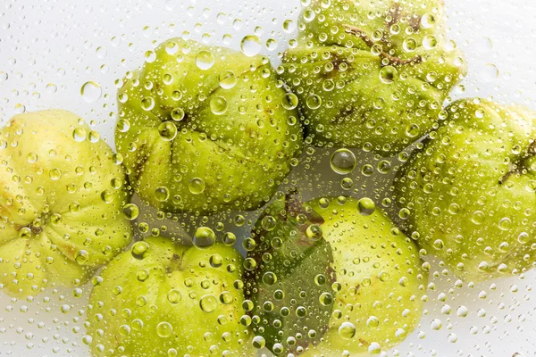 Фон / Guava / Guava / Guava Under Water Drops Background — стоковое фото