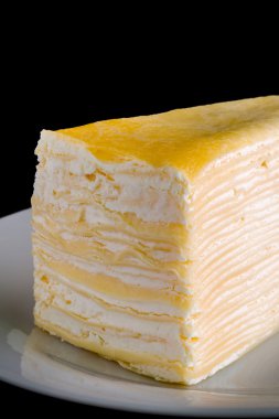 Aperatif çay arka plan için / Snack için çay / Snack için siyah arka plan üzerine çay