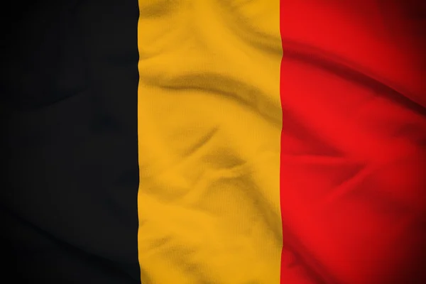 Hintergrund der belgischen Flagge — Stockfoto