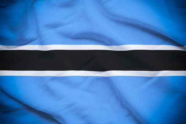 Fondo de la bandera de Botswana —  Fotos de Stock