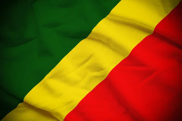 Прапор фон Конго — стокове фото
