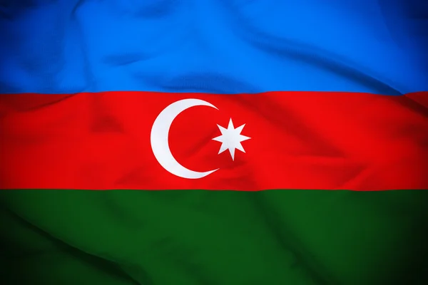 Azerbaijan Flag Background — Stock Photo, Image