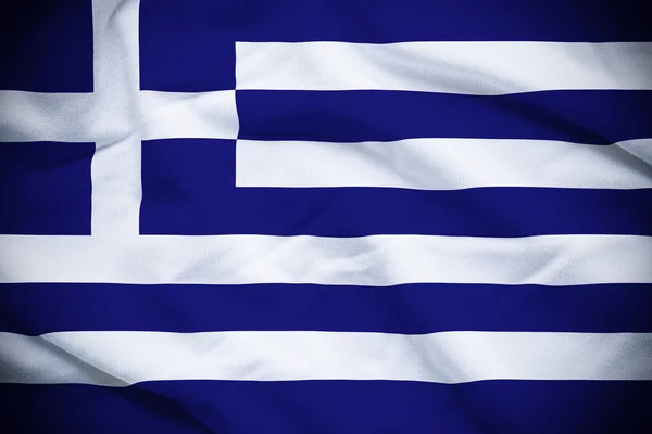 Řecko vlajka pozadí — Stock fotografie