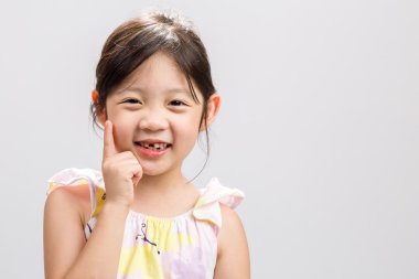 Smart Kid Isolated on White