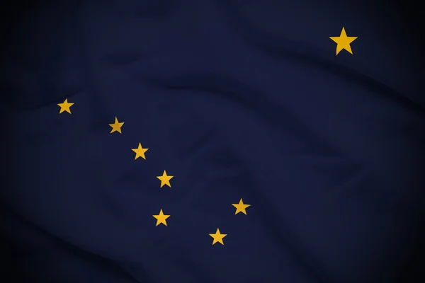 Alaska Flag Background — Zdjęcie stockowe