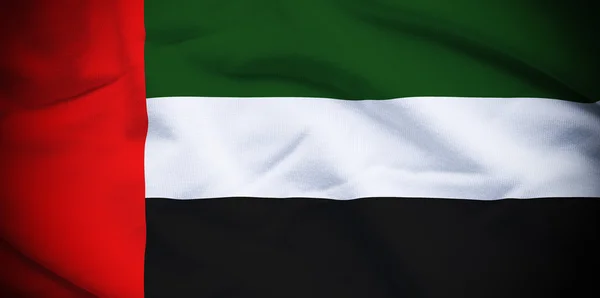 Fondo de la bandera de los EAU — Foto de Stock