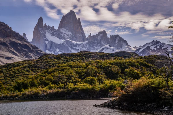 Mount Fitz Roy, Argentína, Dél-Amerika — Stock Fotó