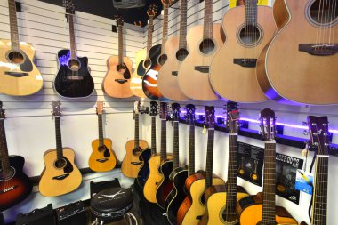 music store with Guitars 2