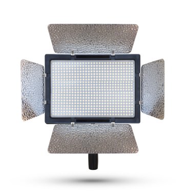 LED flaş ampul beyaz arka plan üzerinde izole, kırpma kullanın 