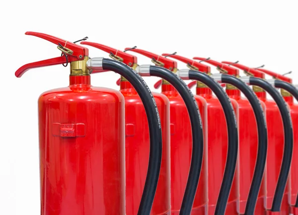 Fire extinguisher isolated on white background. — Stock Photo, Image