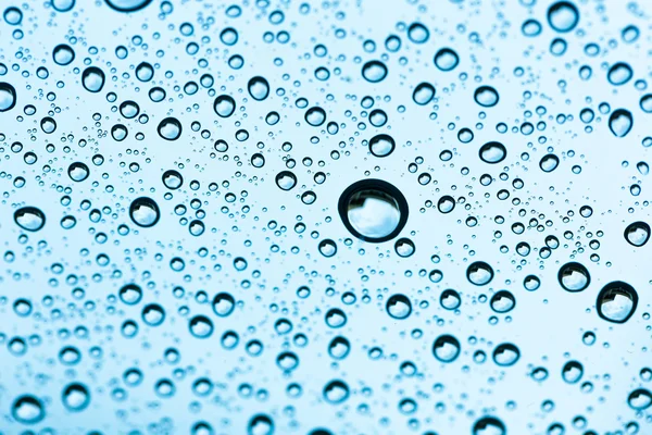 Water drop under water on background. — Stock Photo, Image