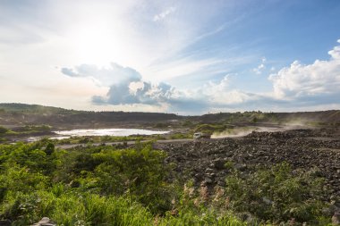 Kömür madeni Elektrik Sanayi Tayland.