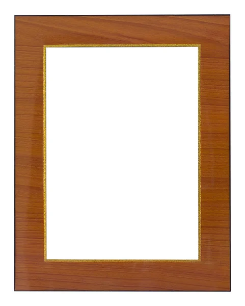 Wooden frame vintage isolated background. — Stock Photo, Image
