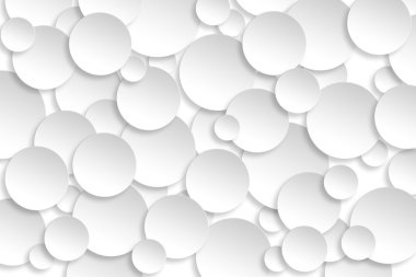 Kağıt daire tasarım gümüş arka plan doku soyut.