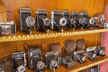 Nakhonratchasima, THAILAND - June 1, 2015 : Antique old camera