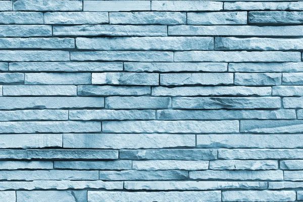 Wand blick blau zement stein hintergrund. — Stockfoto