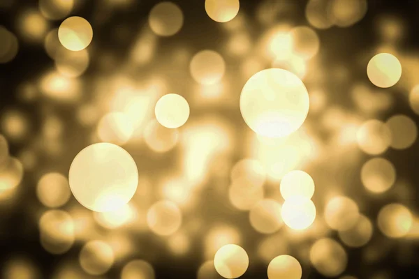 Abstraktes Bokeh Gold natürliches Licht Hintergrund Textur. — Stockfoto