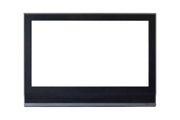 LCD-TV-monitor partition isolerad på vit bakgrund. — Stockfoto