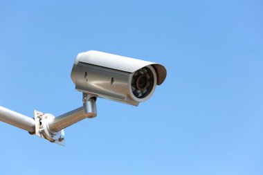 Kamu alanı, CCTV güvenlik kamera.