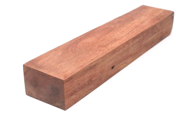 Lumber on white background — Stock fotografie