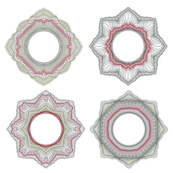 Guillochlu dekoratif elemanlar