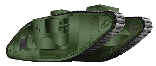 British tank 1st World War — Διανυσματικό Αρχείο