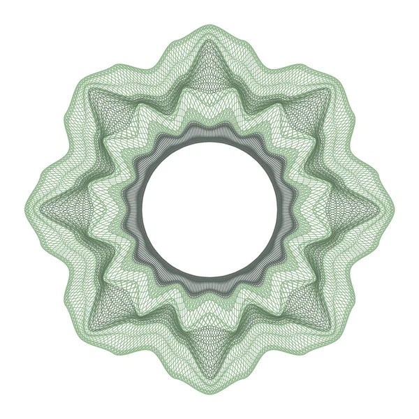 Guilloche decorative element