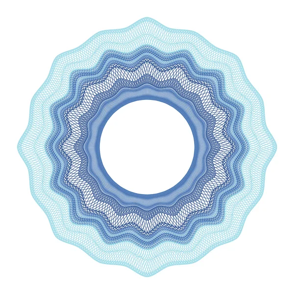 Guilloche decorative element