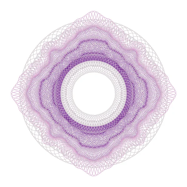 Guilloche decorative element