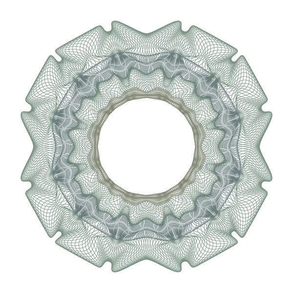 Guilloche decorative element